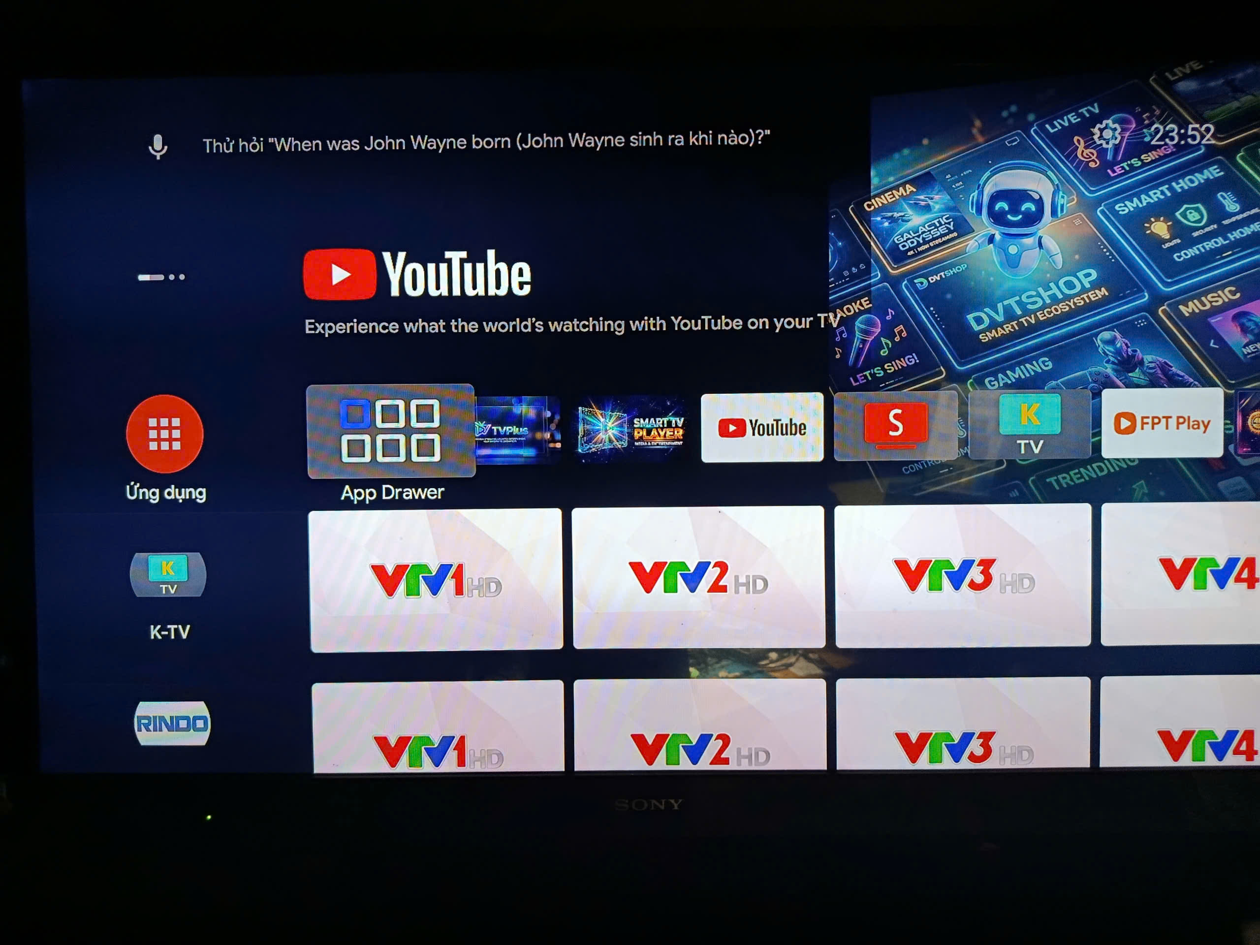 Review Android TV Box nhúng trợ lý ảo AI thông minh.